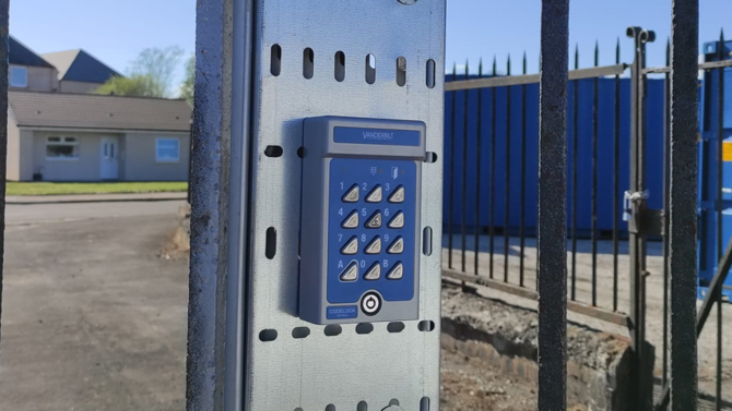 Keypad Auto Entry Electric Gates